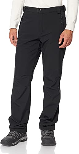 CMP Pantalones Softshell Comfort Fit Con Tecnología Climaprotect Pantalones Softshell Comfort Fit Con Tecnología Climaprotect, Hombre, Nero, 4XL