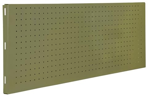 SimonRack Werkzeugwand,150x60x3,5 cm, Metall-Lochwand, Halterungen, Montagematerial, Grau