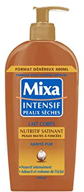 Mixa Intensiv für trockene Haut – Nährende Körpermilch für seidige Haut, für blasse bis gebräunte Haut – 400 ml