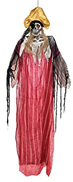 EUROPALMS Halloween Pirat, 170cm | Hängefigur Pirat