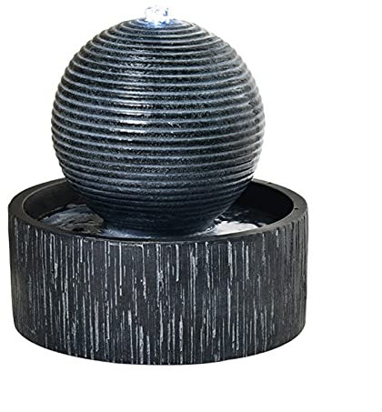 CLoxks Fuente de Mesa Fuente de Escritorio de la Fuente de la Fuente de la Mesa de la Mesa: el tamaño pequeño Hace Que Esta una decoración Mesa - Fuente de Agua circulante Simple Decoración de re