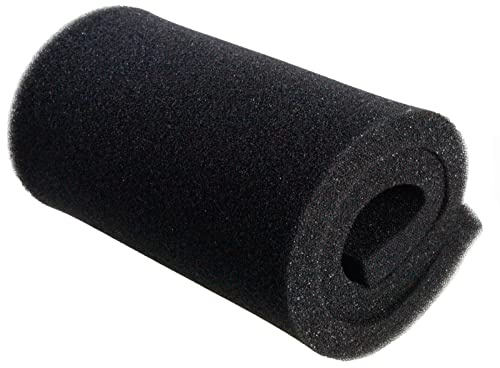 AQUANEAT Aquarium Bio Sponge Filter Media Pad 36 x 12 x 1 / 72 x 12 x 1 Open Cell Foam Sheet Cut-to-Fit for Fish Tank Sump (36 x 12 x 1)