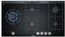 Siemens iQ700 ER9A6SB70 hob Black Built-in 90 cm Gas 5 zone(s)