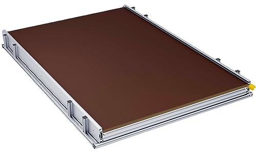 Tinobu Individueller Heckauszug für Wohnmobile, Länge 120cm, Belastung bis 220kg, beliebige Breite nach Vorgabe (Breite: Individuell)