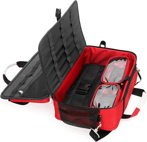 RAYACO wasserdichte flammhemmende medizinische Rucksack Rettungs-Kit Erste-Hilfe-Kit, für Sport Haus Auto Büro Camping und Wandern(Blue)