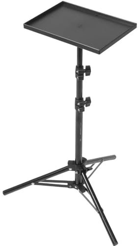lskdnrufh Projector Stand Projector Tripod Stand Adjustable Height Tabletop Floor Projector Stand Bracket Camera Laptop Platform Holder Projector Mount(Large)