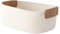 Cestino Cestini Portaoggetti Bagno, Cesto Portaoggetti Intrecciato in Corda di Cotone, Organizer Bagno per Camera da Letto Salotto Ufficio (Beige, 28 * 17 * 11cm)