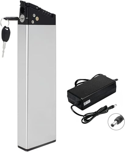 ZHIKAN 36V/48V Ebike Batterie Lithium Pliant Intégré Batterie Vélo Électrique Batterie Vélo Pliant Batterie Lithium ION pour Vélos Électriques Moteur 200-500W (36V 14AH)