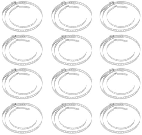 Zohisin Kit De 24 Colliers De Serrage en Acier Inoxydable pour Soufflet De Cardan Réglables pour Arbre D Essieu Moteur VTT Performance Et Installation Facile
