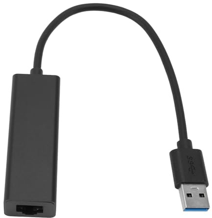 Denash Adaptador de Red LAN USB 3.0 Gigabit para Transmisión de Alta Velocidad y Conectividad Estable para Material de Aleación de Aluminio OS X