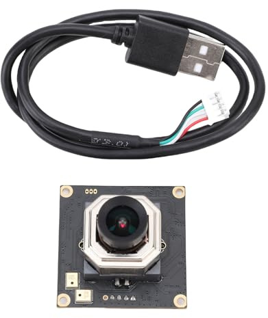 Modulo fotocamera USB CHEOTTIME, Webcam 4K con 12MP Autofocus & Dual Mics, Plug & Play a 85 ° Granngolo 30FPS, Sicurezza industriale e riconoscimento facciale