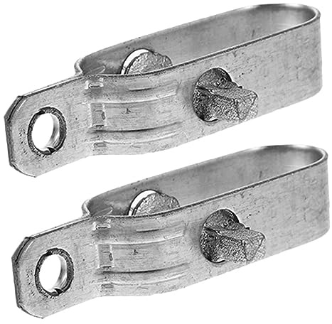 DIKACA 2Pcs Steel Wire Tighteners Cable Tensioner Tool for Garden Fence Rope Line Rust-resistant Wire Rope Tightener for Climbing Plants and Chain Link Fences