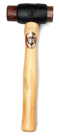 Thor Th03212 Cuivre/Rawhide Marteau visage 1–1/5,1 cm Diamètre