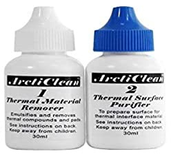 Kit de Nettoyage de pâte Thermique Arctic Silver Arctic Silver ArctiClean 1 & 2-60ml