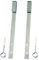 Alberts 901622 Protezione anti-effrazione per griglie, ferro piatto 20 x 2,5 mm, lunghezza 300 mm