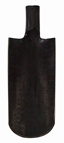 Fermart.it Vanga Forgiata Vivaista - Pala a punta Nero Acciaio - Giardinaggio