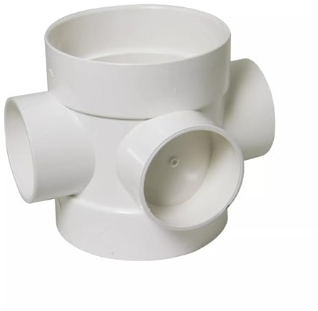 110mm Short White Boss Pipe Solvent Weld