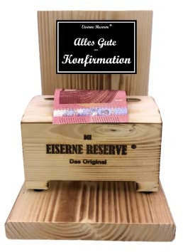 Konfirmation Geschenk Geld Geldgeschenk Konfirmation Eiserne Reserve Geldbox für Jungen Konfirmation Geschenke Mädchen -s- Alles G.zur Konfirmation