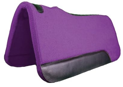 EQUIGEAR Westernpferd-Filzpad/Konturpad aus hochwertigem Wollfilz in den Größen 32 x 32 Zoll und 30 x 30 Zoll A06 (32x32)