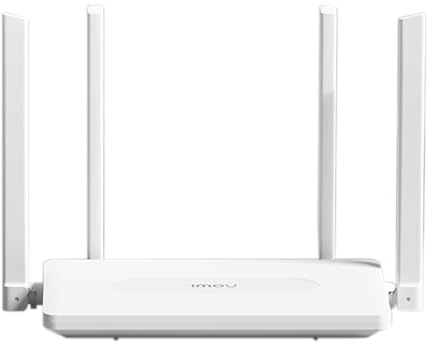 Imou 1200 Mbps WLAN | Routeur WiFi Ports Gigabit Bi-bande | IMOU Link Router Mesh Networking | Imou Wi-Fi Auto Sync | Stream Accelarate Wireless AC1200 WiFi Router