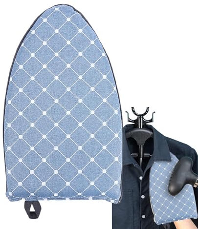 Manopla resistente al calor para planchar, manopla para vaporizar la ropa, guante de protección resistente al calor e impermeable con correa para los dedos, accesorio de vapor para ropa