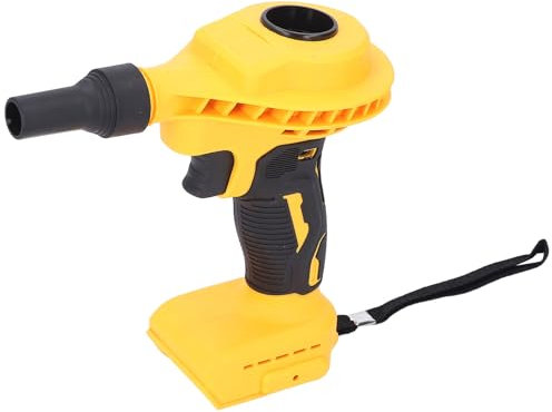 Soplador de Aire Eléctrico Recargable de 18 V, Pistola de Soplado Inalámbrica, Plumero para Limpieza de Parrilla, Eliminación de Polvo de Excavadora y Soplado de Hojas de
