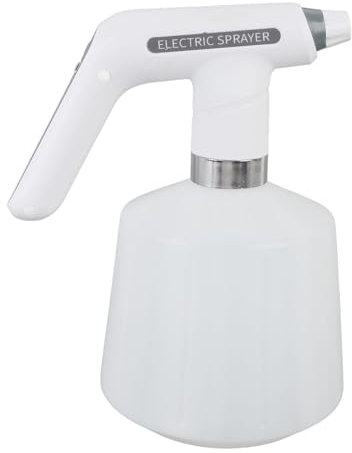 Pulverizador de Agua Eléctrico, Pulverizador de Niebla Recargable con Varilla Extendida, Pulverizador Automático de Plantas de 1,5 L de Capacidad, Regadera Multifuncional para