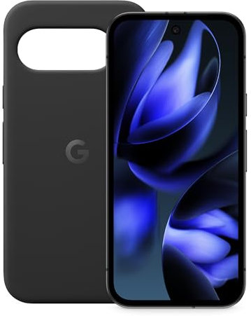 Google Pixel 9a – Smartphone Android débloqué avec Appareil Photo IA, Batterie Longue durée et sécurité Robuste – Noir Volcanique, 256GB + Coque