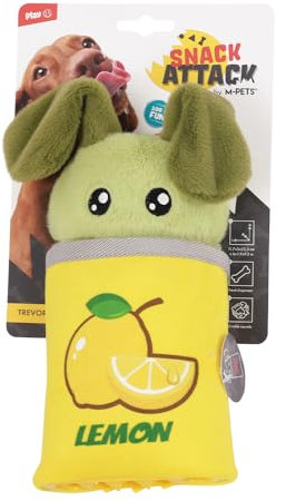 M-PETS MPETS Jouet pour Chien Distributeur de Nourriture Snack Attack - Trevor