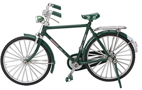 Zerodis Vintage Metal Bike -Modell, Retro -Ornament Spielzeugfiguren, Hochsimulations Mini Fahrradmodell für die Dekoration zu Hause, das Geschenkvergeben usw. mit Klassischer Form und Exquisite