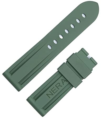 LGYGMD montée en Silicone à Bande 24 mm pour Sangle de Montre