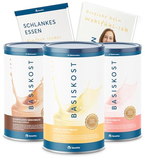SanaVia BCM Diät 2+1 Gratis Basiskost Set - 72 Mahlzeiten