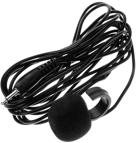 DEARMAMY Kleiner Kondensator Fingermikrofon für Bühne und Instrumente Universeller Kabel Anschluss Klarer Klang für Handy Tablet und Musikinstrumente