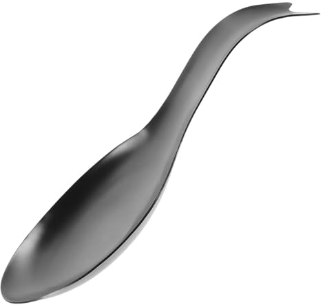 MAGICLULU Repose-louche en Acier Inoxydable Solide, Support Cuillère Cuisine Élégant, Facile à Nettoyer, Finition Soignée, Design Unique, pour Hôtel ou Présent de Pendaison de Crémaillère
