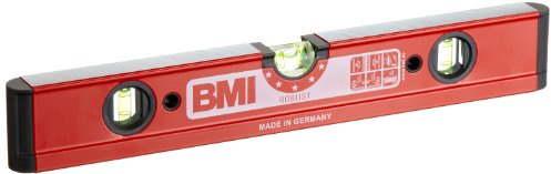 BMI 698040 Wasserwaage Robust, Länge 40 cm, pulverbeschichtet