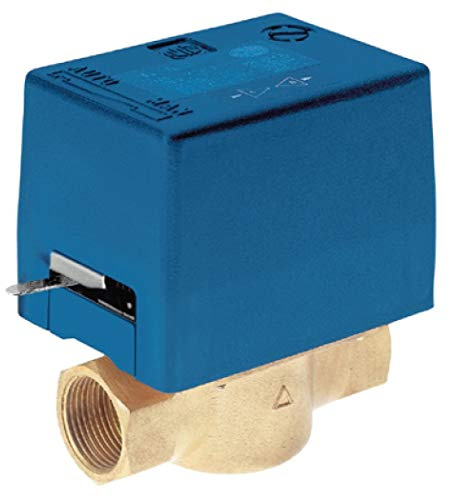 Mut modello SF25-2, 230V Valvola di Zona con Ritorno a Molla a 2 Vie, 230 V, Blu e Giallo