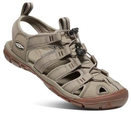 KEEN Women's Clearwater CNX Lightweight Sandals, Timberwolf/Timberwolf, 6.5