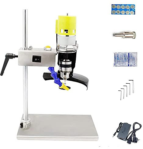 ZCBYBT Elektrischer Flaschenschneider Glasflasche Rund/Quadratisch/Ellipse Glasflaschenritzmaschine DIY Handwerk Dekoration Glasschneider 6000Rpm