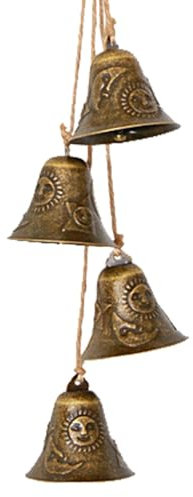 Weihnachtsdekorationsglocke, Vintage Weihnachts Glocken, Weihnachts-Vintage-Glocke Aus Metall Mit Umhängeband, Vintage Deko Glocke Für Zuhause