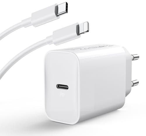 30W Ladekabel Schnellladekabel for iPhone 14/14 Plus/14 Pro/14 Pro Max/13 12 11 SE X XR 8 7, USB C Ladegerät Schnellladegerät 2M Kabel Stecker Adapter Ladestecker Netzstecker