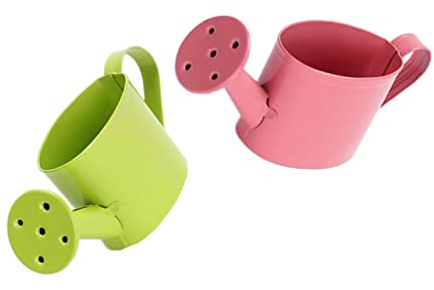 KITANDOVE Decoración De Mini Teteras 2 Mini Regaderas De Metal Detalles para Hogar