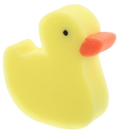 Kisangel Niedlicher Badeschwamm Entenform Babys Und Kinder Weicher Schwamm Mit Peelingfunktion Sanfte Reinigung Für Empfindliche Haut Spa Badeschwamm Für Babys Und Erwachsene