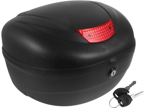 Cabilock Baúl Trasero De Motocicleta Caja De Equipaje Superior Accesorios para Motocicleta Protección Lluvia Desgaste