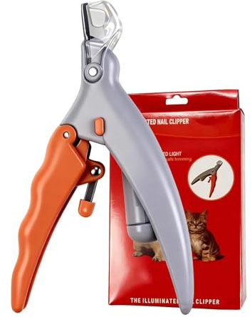 Yaztauho Hundenagelschere Mit Licht | Leiser Krallen Pflege Polier Trimmer | Kätzchen Krallenschneider - Für Kleine Mittelgroße Und Große Hunderassen Und Kätzchen