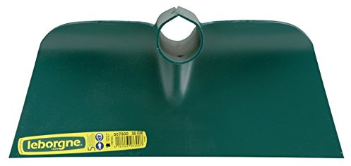 Leborgne - Racle Écurie 30 cm sans Manche - Outillage de Jardin - Racles - Nettoyage des Sols dans Écuries et Étables - Ø30 mm - Pratique et Ergonomique