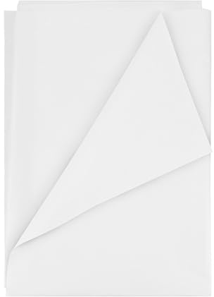IMBALLAGGI 2000 - Fogli di Carta Velina Bianca 20 gr/mq, Carta per Imballaggio e Cartamodelli da Sarta, 100x150 cm, 220 Fogli