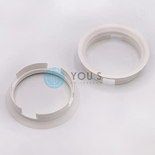 2 x ZENTRIERRINGE DISTANZRING für ALUFELGEN Z09D 63,4-58,1 mm Brock, Keskin, Tuning, Motec, Oxigin, RC, Tomason, Wheelworld, Advanti
