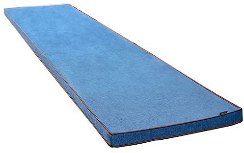 bandezid Sitzkissen Bankpolster Auflage Bierbankauflage,strapazierstark und langlebig,Sitzauflage Sitzpolster Bankpolster Polsterauflage Auflagen Gartenbank-Dunkelblau 150×30×3cm(59×12×1.2in)