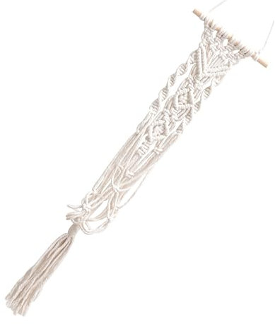 Abaodam Flowerpot Net Bag Hand-woven Cotton Rope Sling for Indoor and Outdoor Plant Display for Home and Wedding Decoration Without Basket