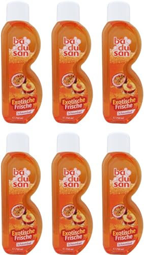 6er Pack Badusan Schaumbad Exotische Frische 6x750ml